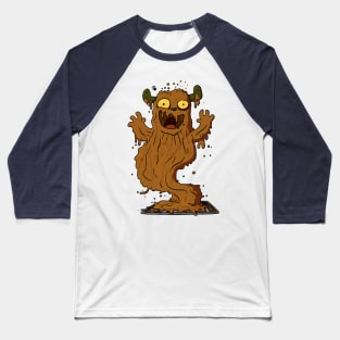 Stinky Sewerage Monster Baseball T-Shirt